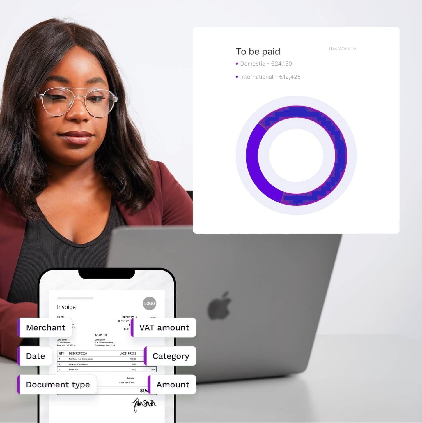 Accounting document workflow
